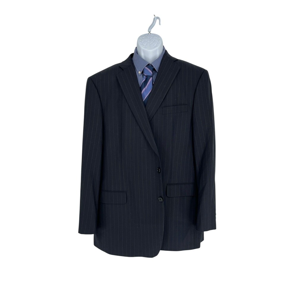 Brooks Brothers Navy Pinstripe Sport Coat.